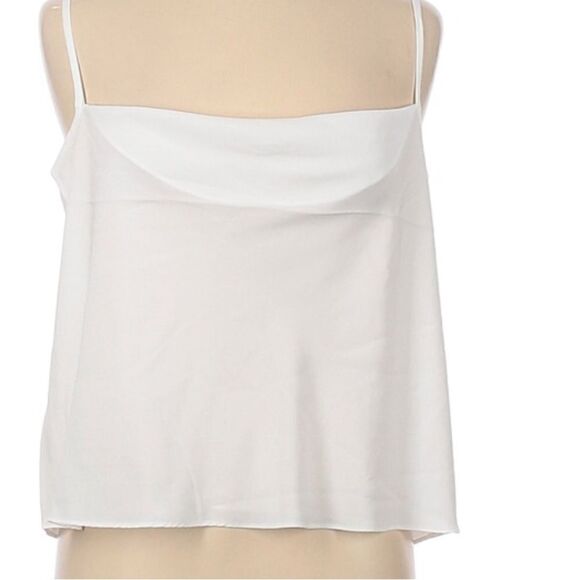 Topshop Tops - Topshop size 6 sleeveless white tank top shirt